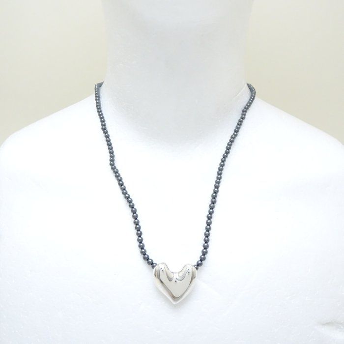 ジョージジェンセン Georg Jensen ハート ヘマタイト ネックレス 247A シルバー925 / 290257【中古】【BJ】 - メルカリ