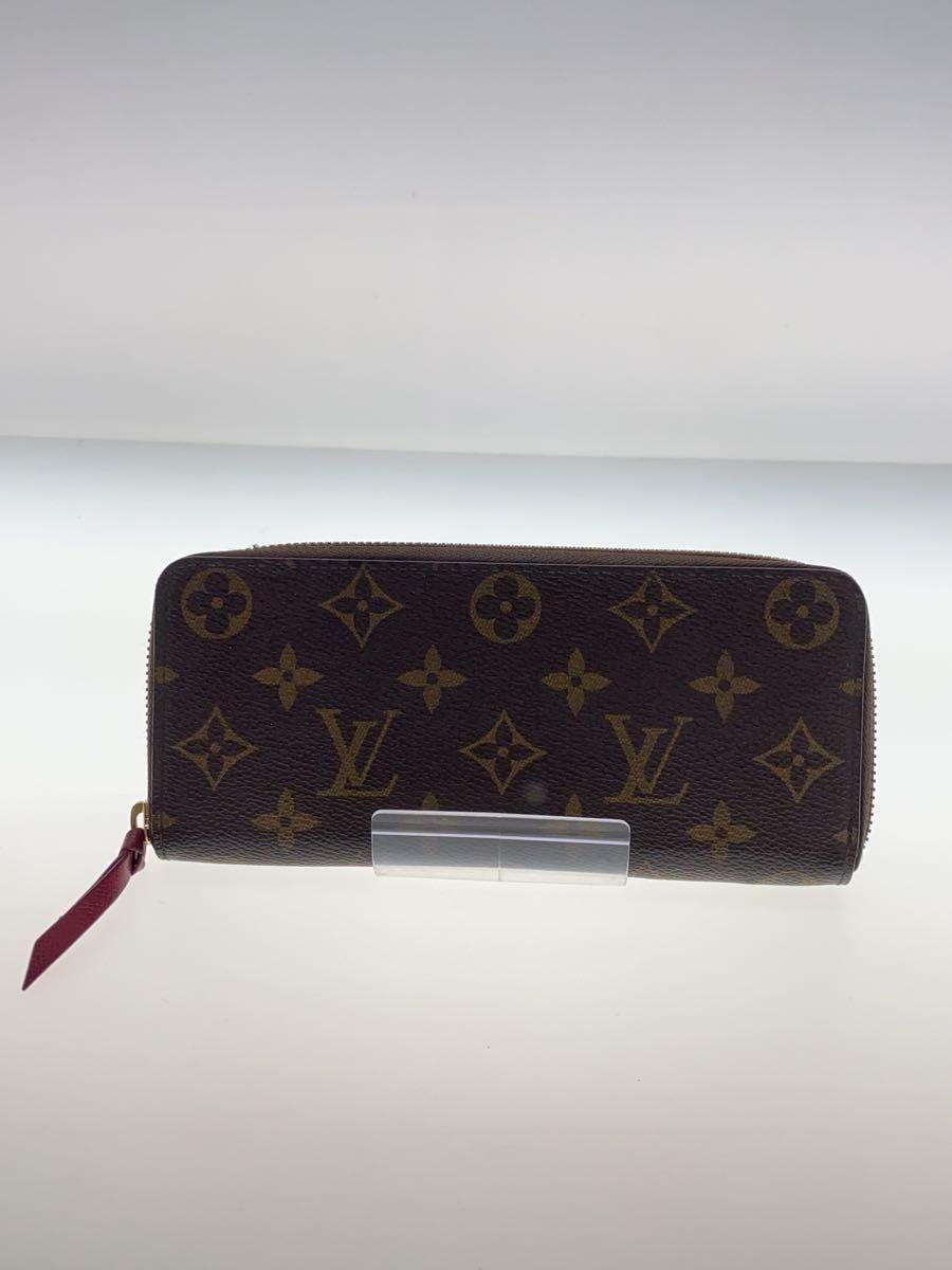 LOUIS VUITTON 1)ジッピー・ウォレット_モノグラム・キャンバス_BRW PVC ブラウン メンズ - メルカリ