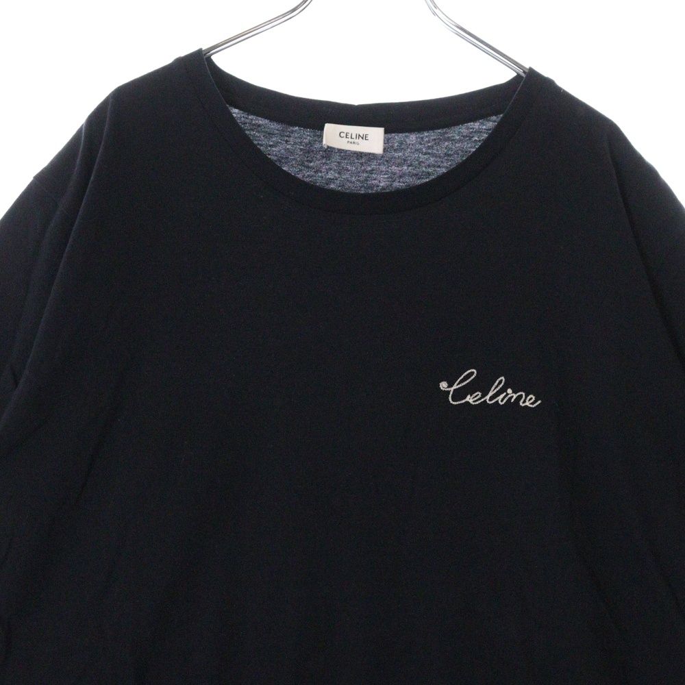 CELINE (セリーヌ) 20AW エンブロイダリー ロゴ刺繍 クルー