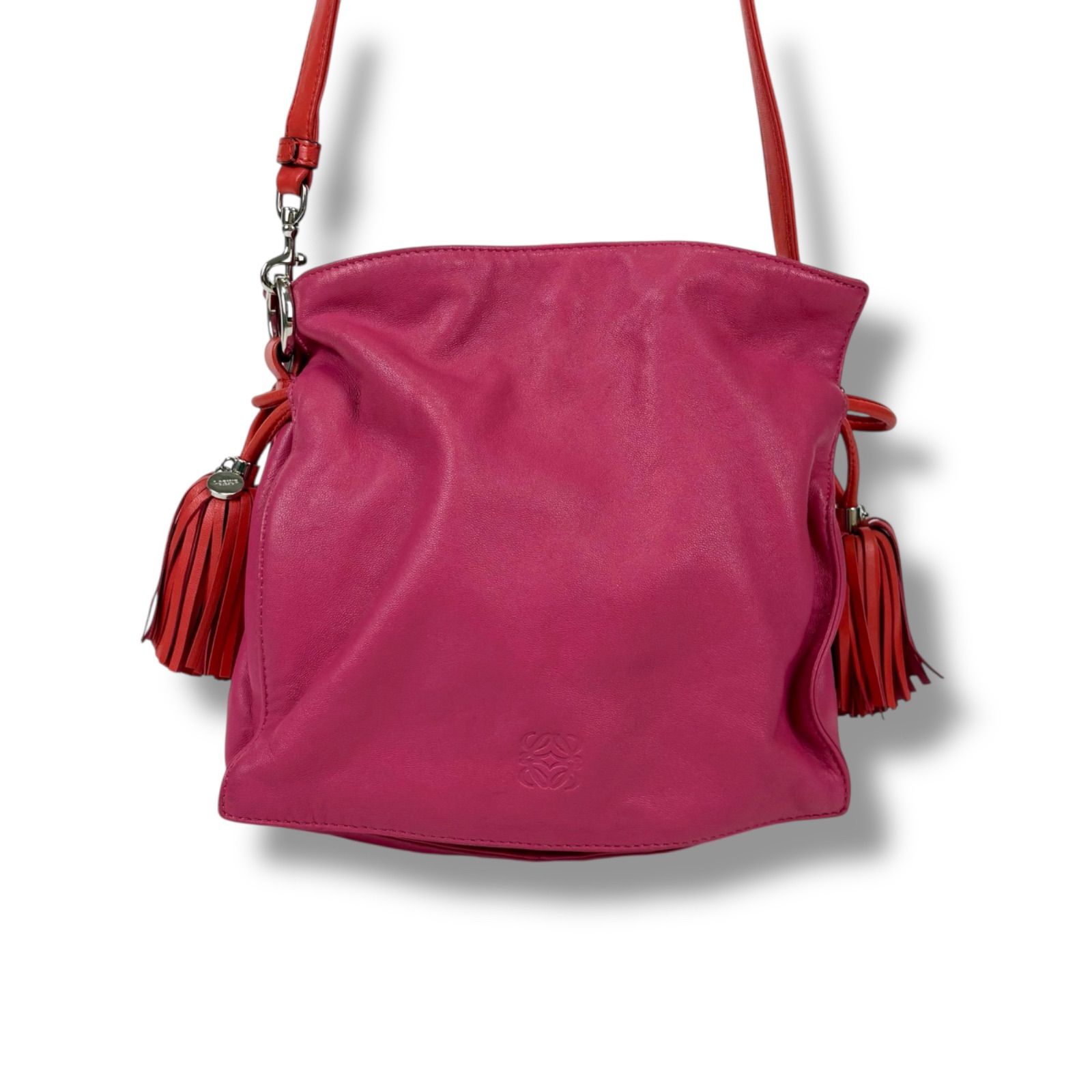 ロエベ LOEWE フラメンコ ショルダーバッグ ナッパレザー