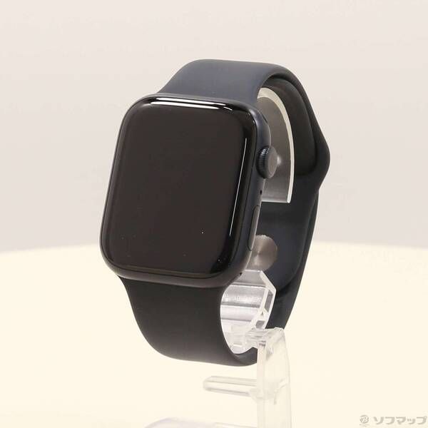〔 品〕 Apple Watch Series 9 GPS 45mm ミッドナイトアルミニウムケース ミッドナイトスポーツバンド 295