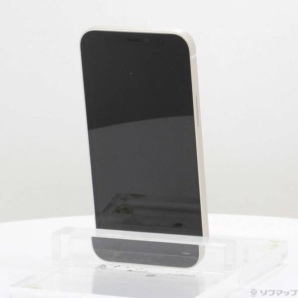 中古品〕 iPhone12 mini 64GB ホワイト MGA63J／A SIMフリー【198