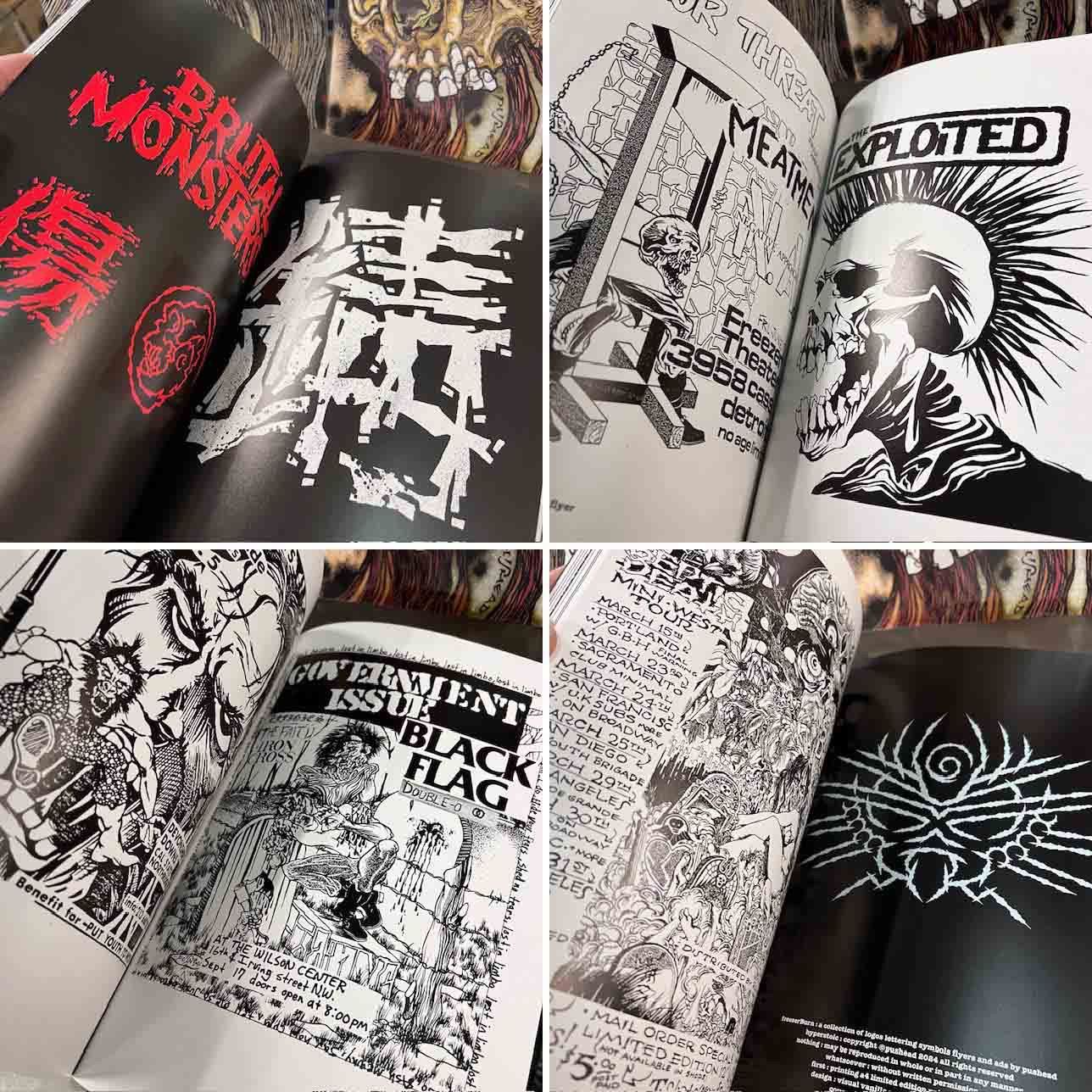 直筆サイン入り パスヘッド 画集 2023年発売 PUSHEAD 直筆サイン入り パスヘッド 画集 2023年発売 PUSHEAD