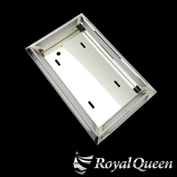 送料無料 DX ナンバーフレーム 鏡面 大型車用 DX440 RQNC29 DECORATOM_COM_BR