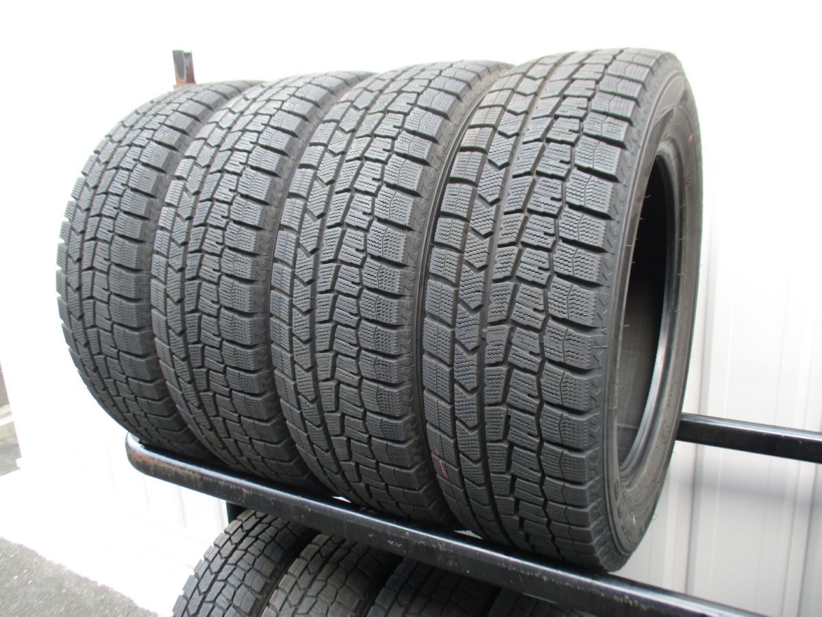 195|65R16 92Q ダンロップ WINTER MAXX WM02 スタッドレス 2020年製 4本 T43690809 インボイス領収書発行