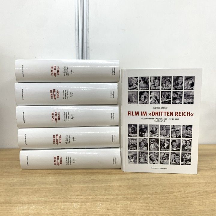 ▲01)【同梱不可】第三帝国の映画 6冊セット/ドイツ語/洋書/Film im Dritten Reich/Manfred Hobsch/Schwarzkopf&Schwarzkopf/ナチス/B 01)【同梱不可】第三帝国の映画 6冊セット/ドイツ語/洋書/Film