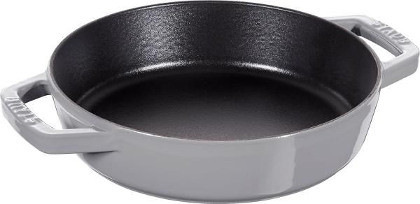 3営業日で発送 STAUB ストウブ ストウブ ラウンド 両手フライパン４０５１１－６６０ ２０㎝ＧＲ ASTN303