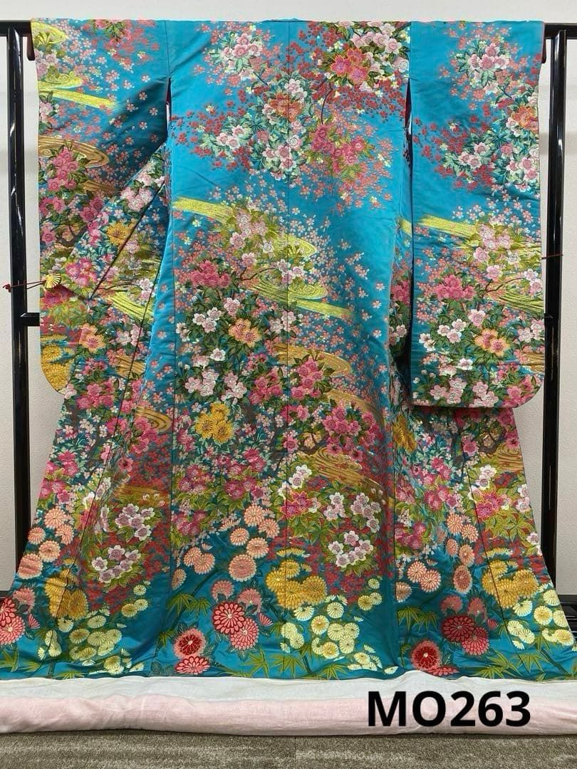 打掛 豪華 唐織 刺繍 色打掛 婚礼用 花嫁 身丈 190cm
