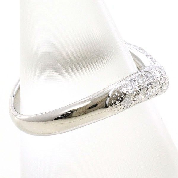 Pt900 天然ダイヤモンド 0.50ct/2.0g/リング 指輪 12号 12号 三越ジュエリー ダイヤモンド 計0.50ct リング・指輪 Pt900