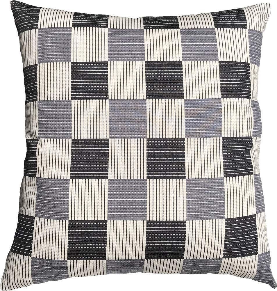 新着商品 5枚セット 59 和市松A ブラック 55 55x59 座布団カバー セット