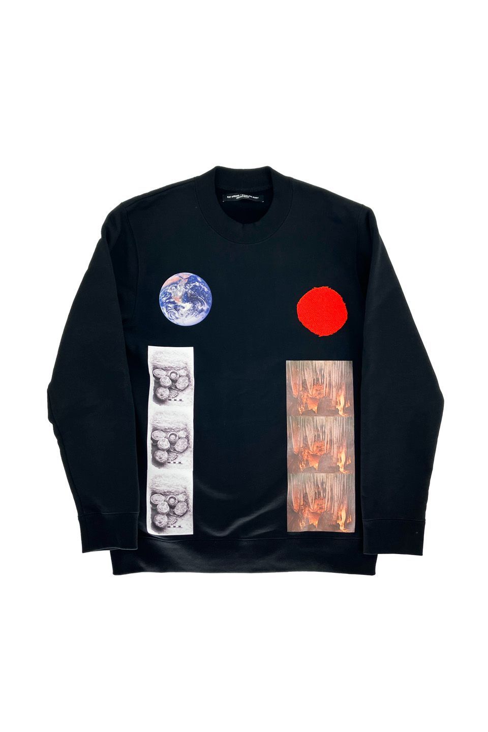 Raf Simons ARCHIVE REDUX Basic sweater with Sterling patches