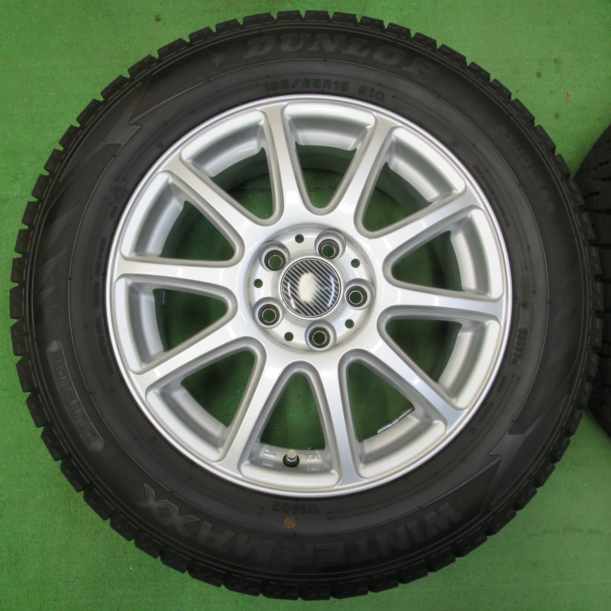 アルミホイール　タイヤセット　15インチ　手渡し可 アルミホイールタイヤセット15インチ手渡し可