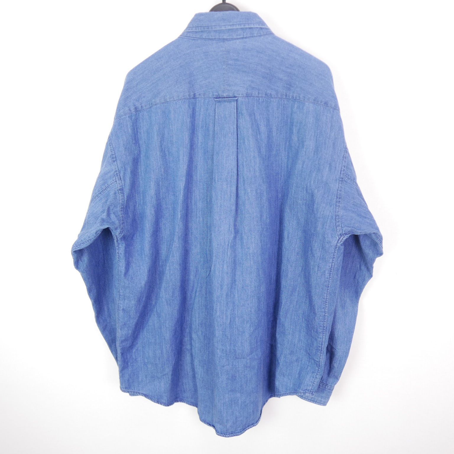 ディセンダント　インディゴシャツ（M） DESCENDANT ディセンダント ALLEN DENIM LS SHIRT メンズ 長袖