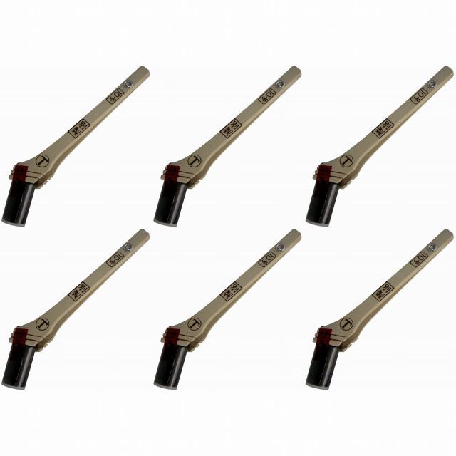 ハンディ クラウン - 別製 - 筋違 - 黒 - １０号 6個セット