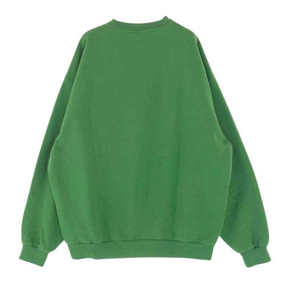 Acne Studios　グリーンスウェット プリントロゴ 長袖 Acne Studios グリーンスウェット プリントロゴ 長袖 （グリーン
