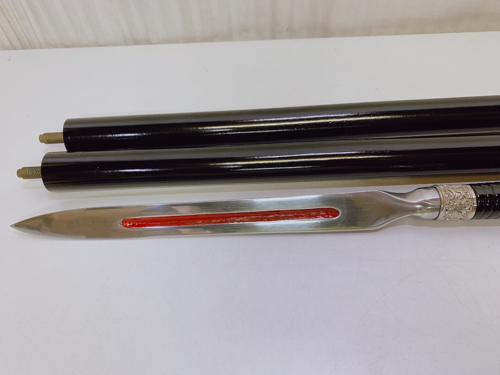 槍 模造槍 舞踊槍 踊り用 日本舞踊 日舞 小道具 時代劇 歌舞伎 全長約182cm LLC-HASEGAWATOSO_COM