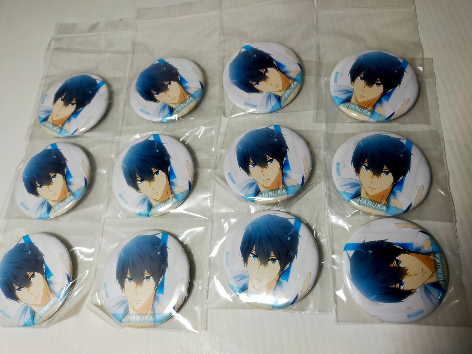 Free! water 缶バッジ 七瀬遙 10個セット ② Free! water 缶バッジ 七瀬遙 10個セット ① Free! water 缶