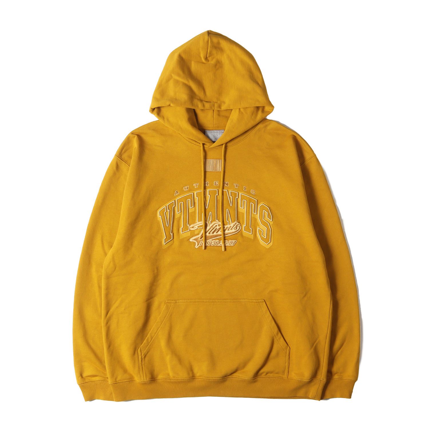 美品 VETEMENTS ヴェトモン パーカー サイズ:XL 22AW VTMNTS カレッジ  