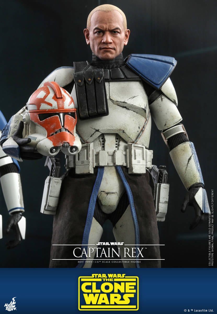 ホットトイズ 1/6 スター・ウォーズ：クローン・ウォーズ キャプテン・レックス 未開封新品 TMS018 Star Wars Captain Rex  HOTTOYS - メルカリ