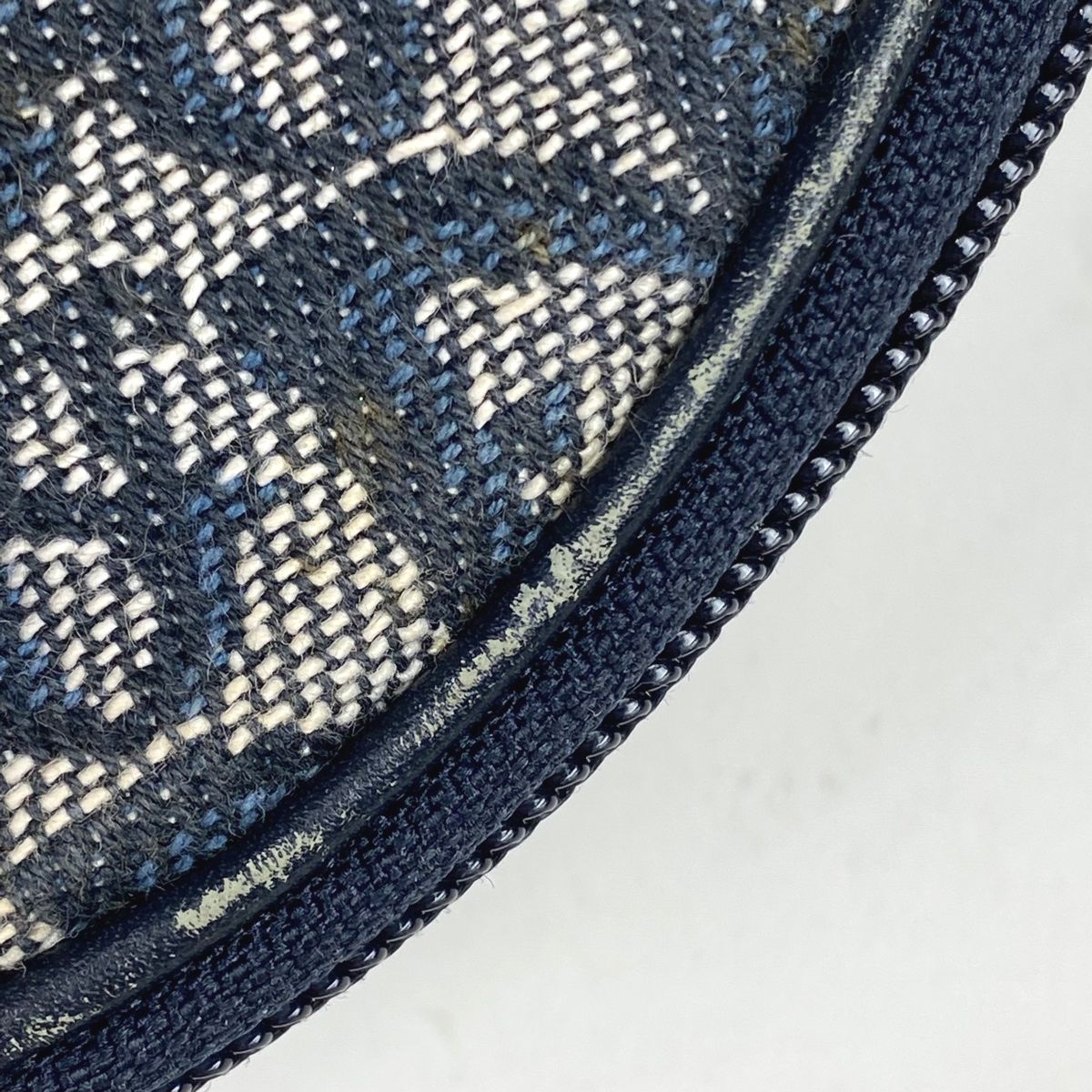 クリスチャンディオール Christian Dior トロッター柄 サドル ポーチ