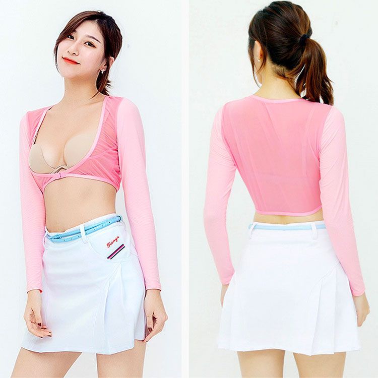 ゴルフウェア レディース インナー LUVERO ハンドカバー ゴルフ