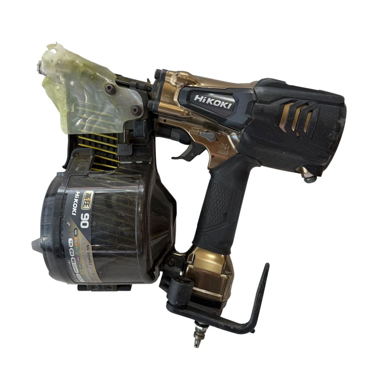 ◆HiKOKI◆ハイコーキ 90mm 高圧ロール釘打機 NV90HR2 S パワー切替機構付き 質