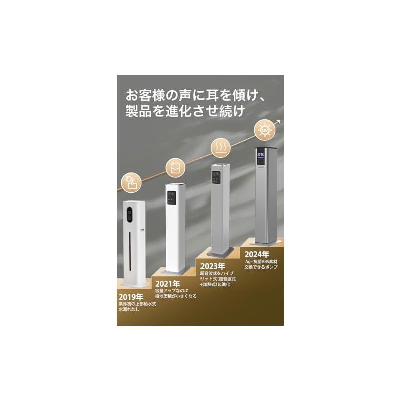 KEECOON 加湿器 スチーム式 大容量13L 100℃高温除菌 加熱式 +超 KEECOON 加湿器 スチーム式 大容量13L 100℃高温除菌 加熱式 +超