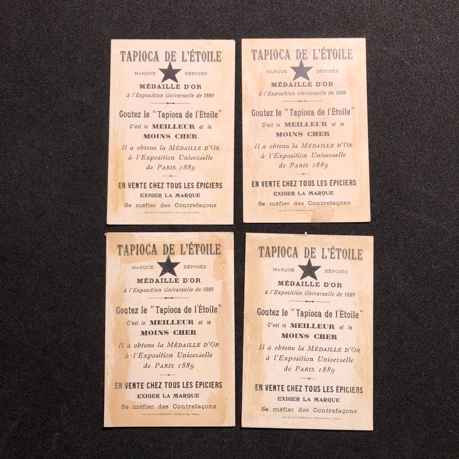 まとめ売り クロモカード ジャンクジャーナル フランス アンティーク クロモカード フランス アンティーク ※シャンクジャーナル