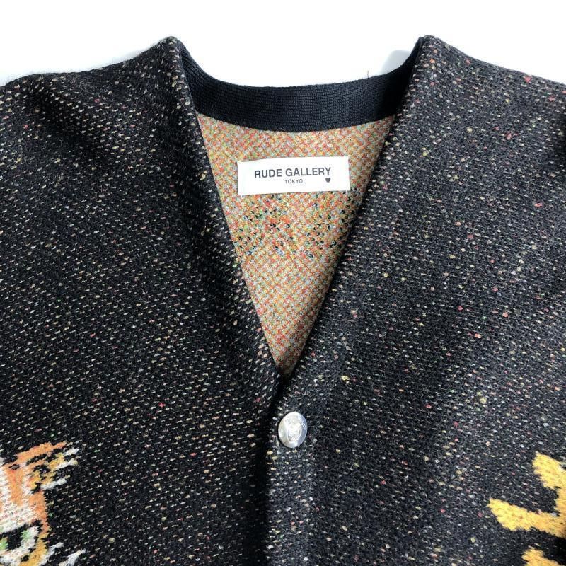 中古】RUDE GALLERY ニットポンチョ ブラック ルードギャラリー[10