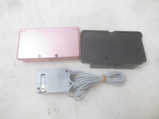 良品 ゲーム ニンテンドー3DS 本体 CTR-001 ミスティピンク 箱・充電器付き 動作品 箱付】ニンテンドー3DS アイスホワイト本体 CTR-001 動作確認済