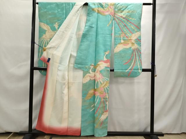 ＊振袖セット＊　豪華振袖　檜扇花文　やまと誂製 C1171100176011_M.jpg