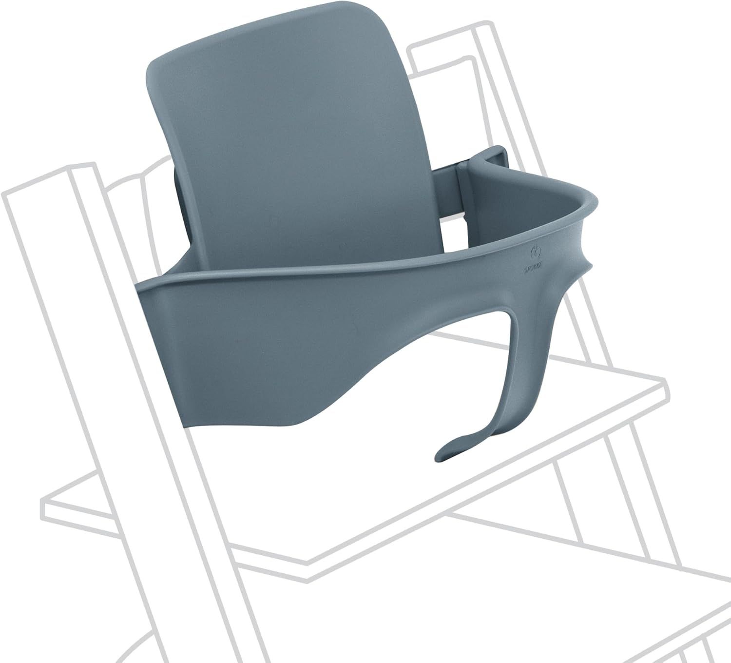 Stokke (ストッケ) トリップ トラップ専用 ベビーセット ベビーチェア ハイチェア単品 付属品 子供 椅子 ベビーセット2 （2024年発売モデル） フィヨルドブルー ※本体別売り 生後6ヶ月から3歳