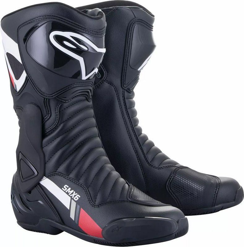 Alpinestars / アルパインスターズ SMX-6 v2 ブーツ ブラック  グレー  ホワイト サイズ 41 | 2223017-153-41