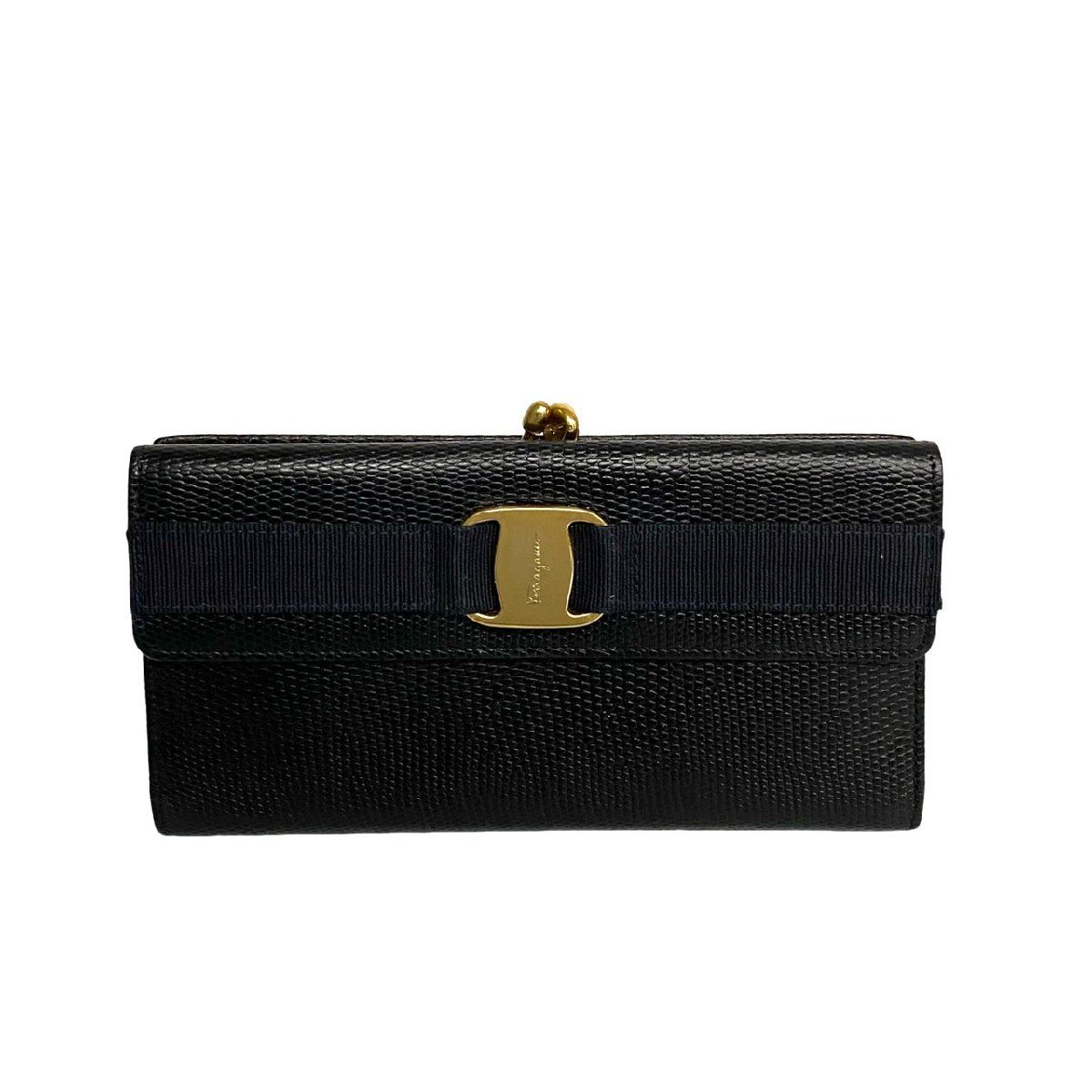 【極美品】Salvatore Ferragamo ヴァラリボン　　フェラガモ 極美品】Salvatore Ferragamo ヴァラリボンフェラガモ