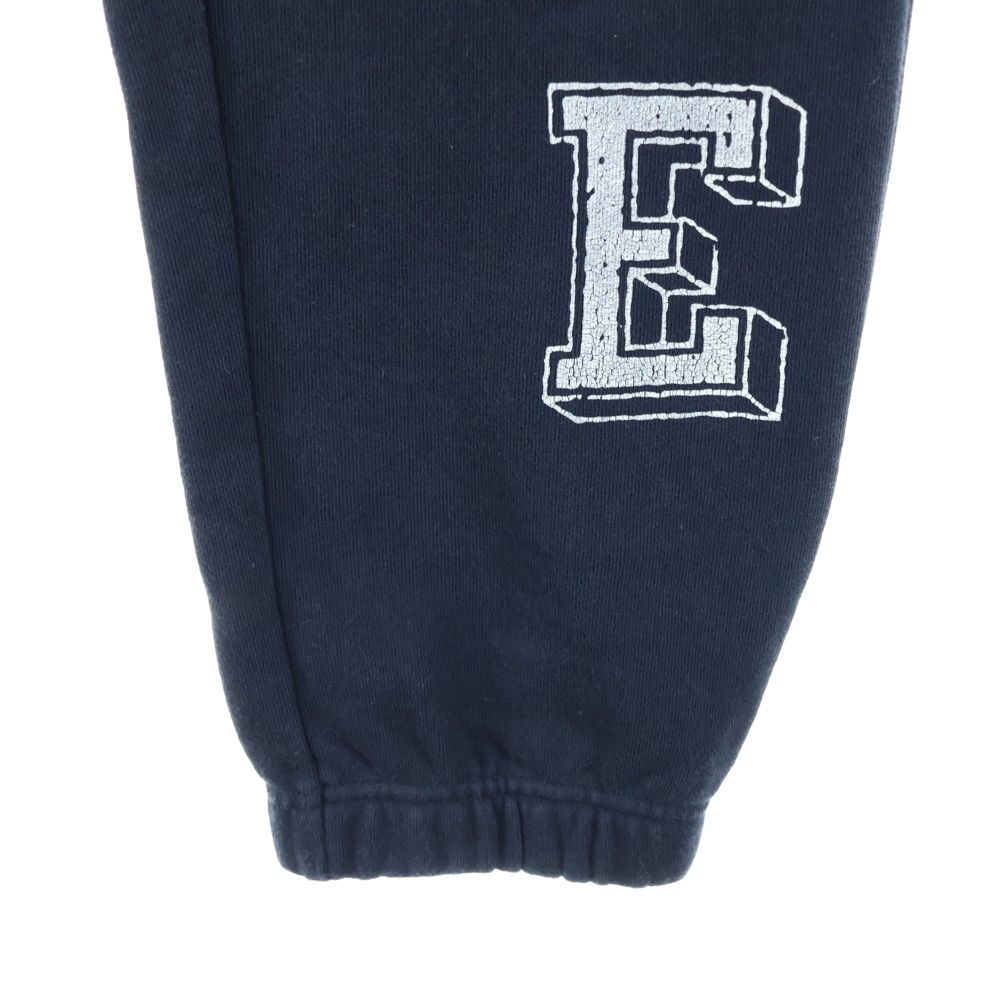  CELINE セリーヌ 24 SS セーズクラックドエフェクト プリント入りルーズロング スウェットパンツ ブラック その他 メンズ