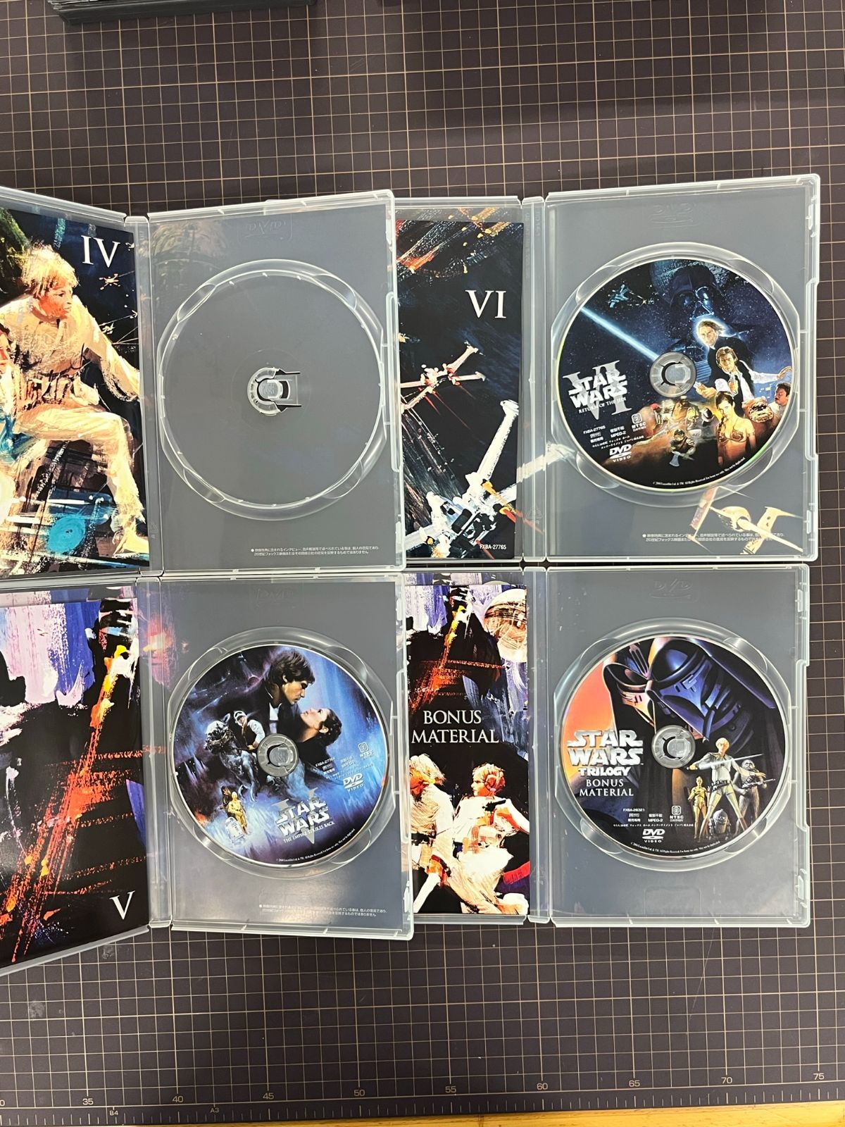 スター・ウォーズⅠ〜Ⅵ ボーナスDVDセット Star Wars 1-6 Bluray & DVD set