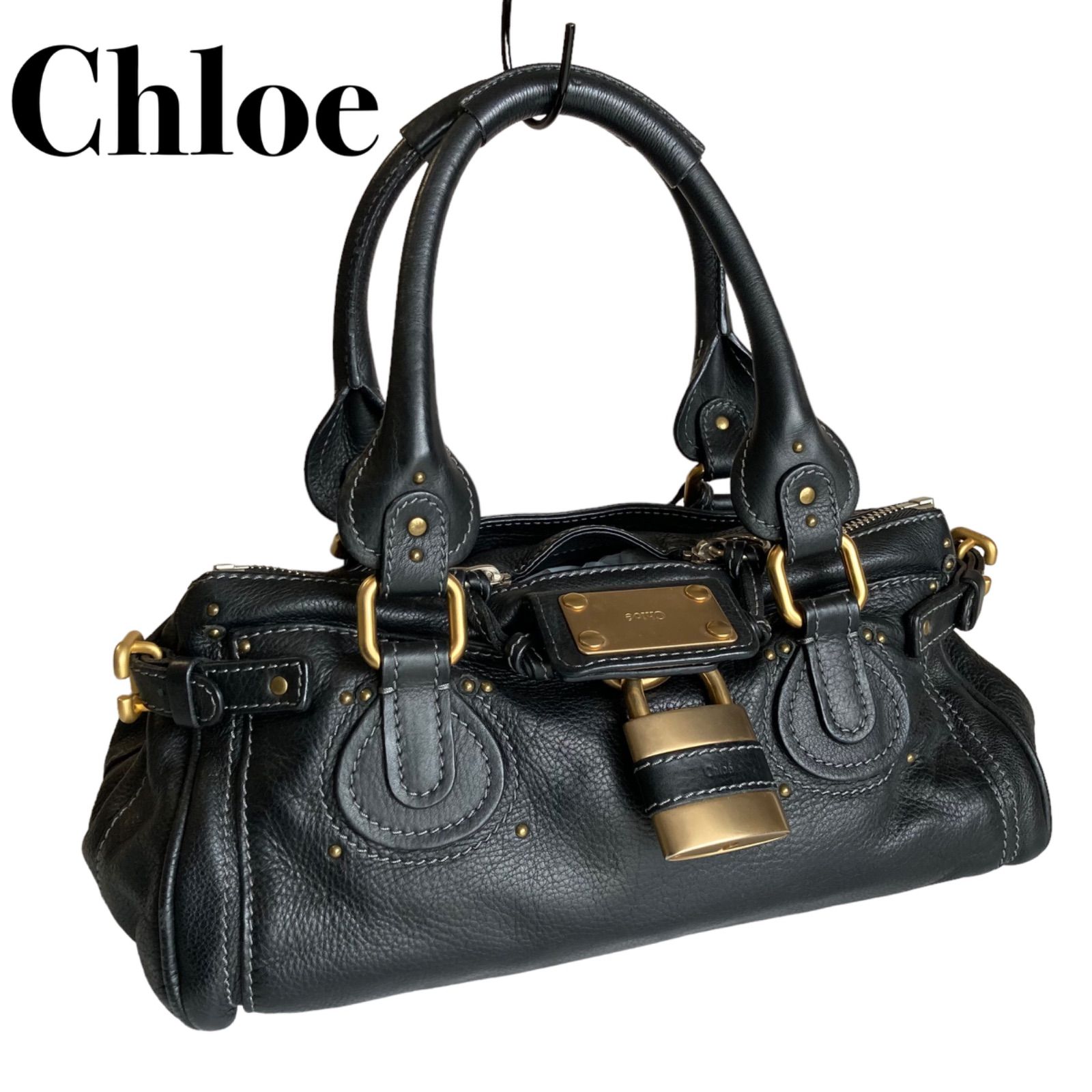 美品☆Chloe☆クロエ☆パディントン ☆ハンドバッグ☆トートバッグ