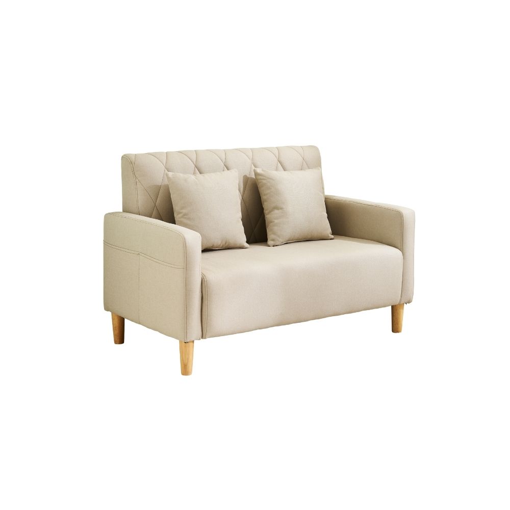 二人掛けソファー 幅103cm 脚高さ13cm リビング用 肘付き おしゃれ 二人掛けソファー 幅103cm 脚高さ13cm リビング用 肘付き おしゃれ