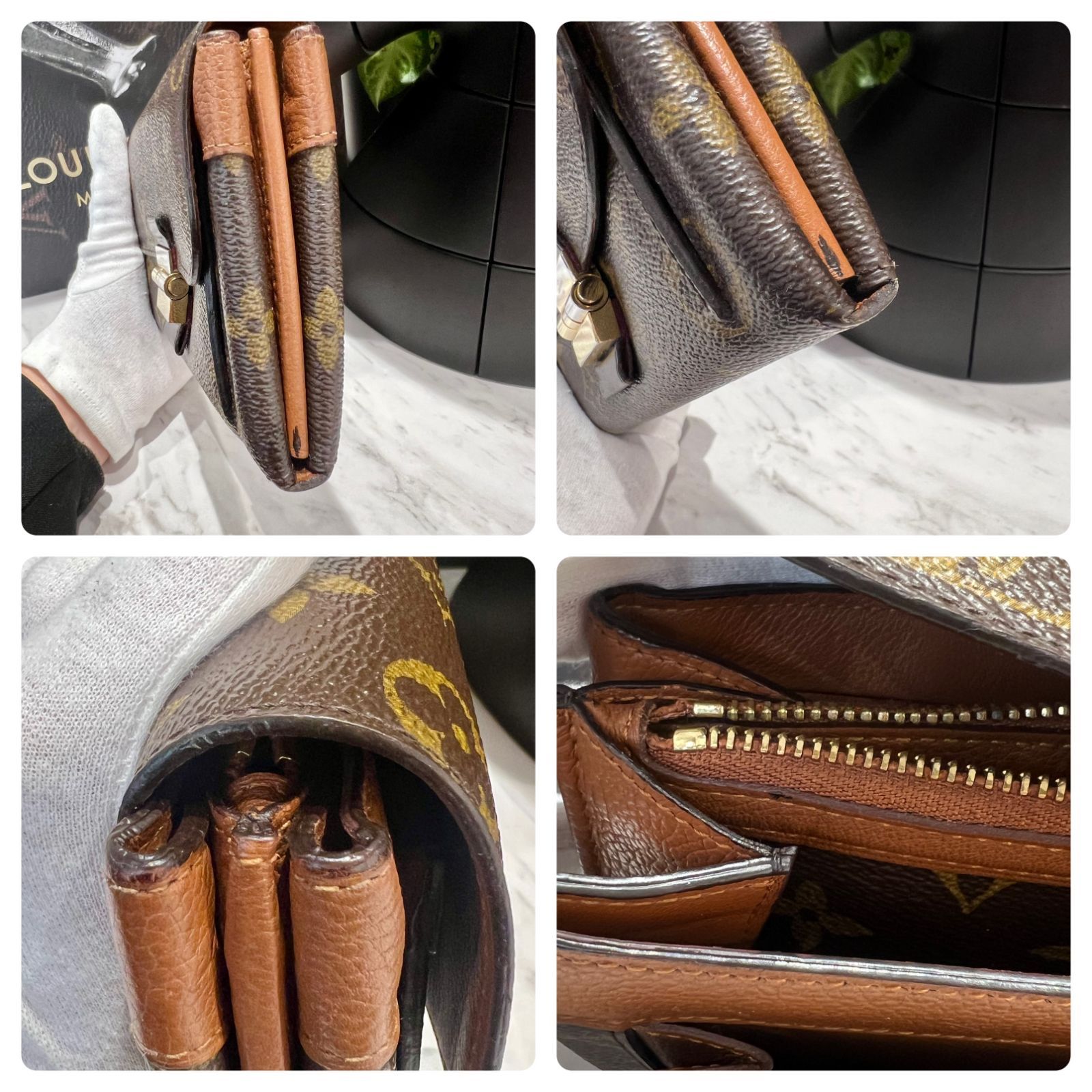 ルイヴィトン LOUIS VUITTON モノグラム オロール ポルトフォイユ 