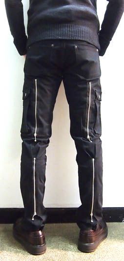 ZIPカーゴストレートパンツ「G130009」