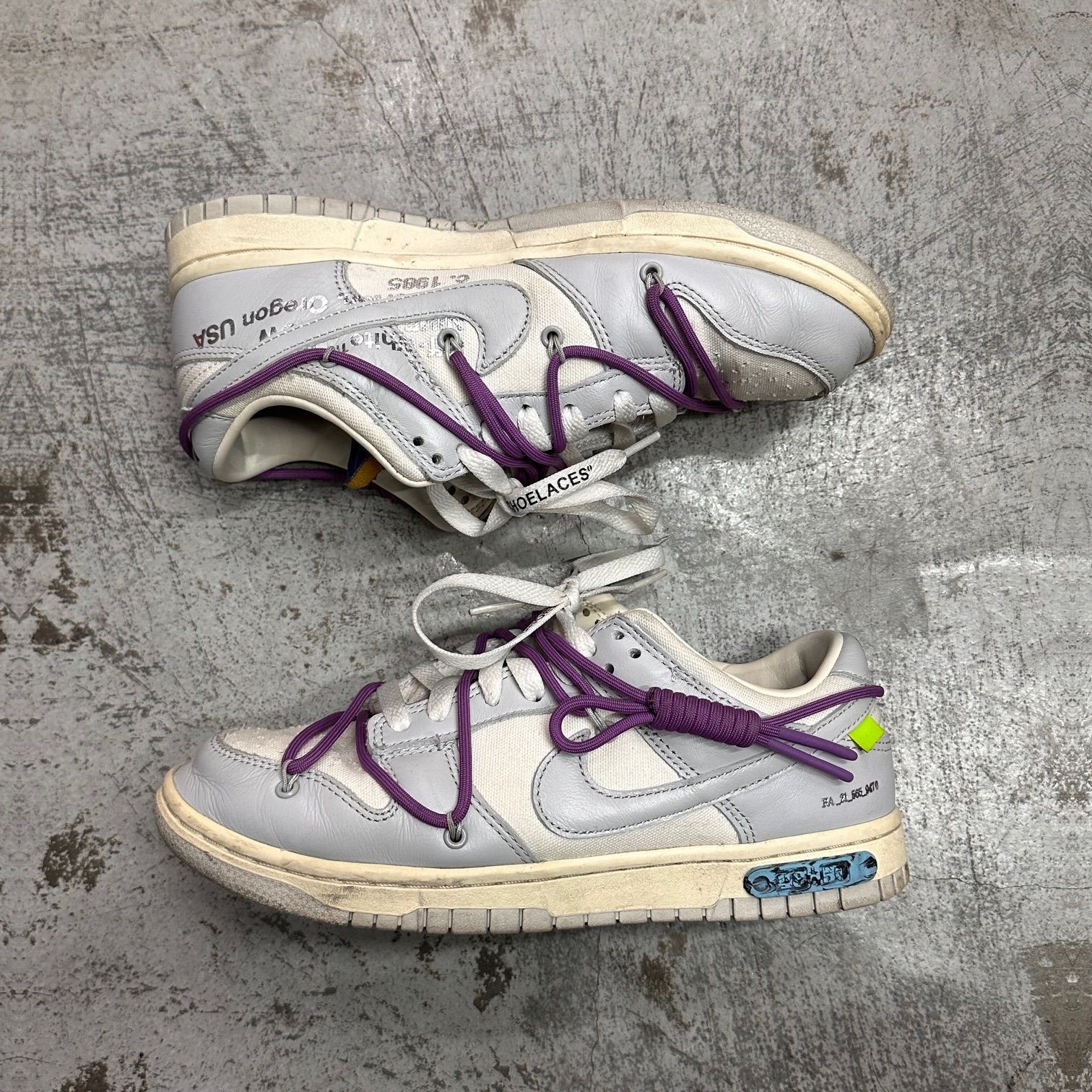 国内正規 Off-White Nike Dunk Low 1 OF 50 48 コラボ ダンク 国内正規 Off-White Nike Dunk Low 1 OF 50 48 コラボ ダンク