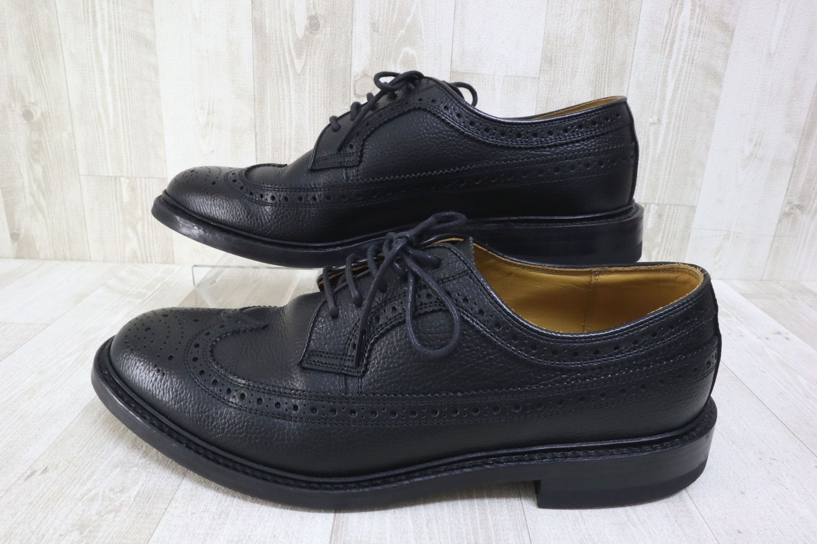 ✨美品✨REGALリーガル ウィングチップ レザー 本革靴 ブラック 26.0㎝ REGAL リーガル ウィングチップ 2589 BLACK ブラック ビジネス