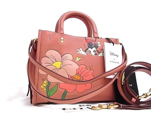 未使用　COACH　コーチ　ローグ25　ディズニーコラボ COACH 未使用品 コーチ × DISNEY ローグ 25 シグネチャー ウィズ