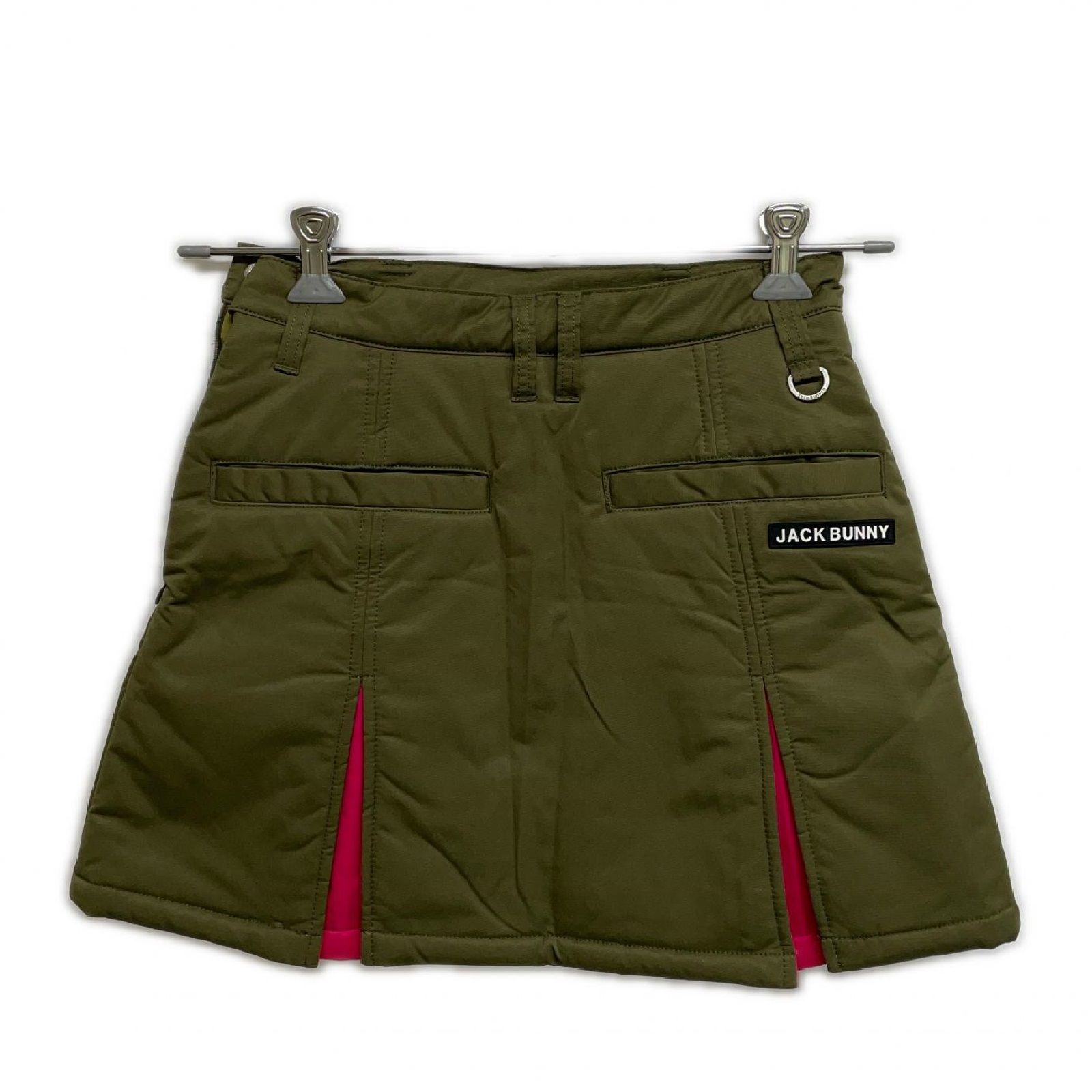 レディース ジャックバニー Jack Bunny!! スカート 1 M カーキ 中綿入り 一体型インナーパンツ付き