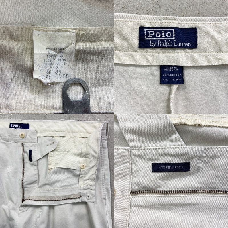 アンドリューパンツ ラルフローレン チノパン 種類 90 s POLO by Ralph