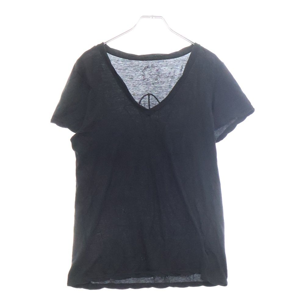 CHROME HEARTS (クロムハーツ) CH T-SHRT バックプリント Vネック 半袖 