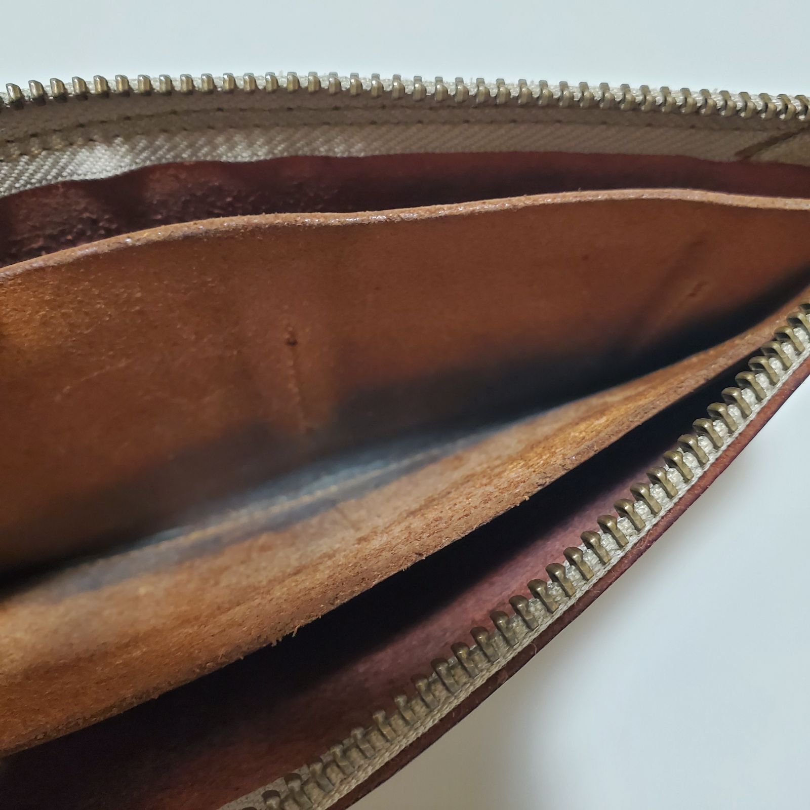 MOTORATORY L字ウォレット 長財布 レッド モトラトリー MOTO レザー