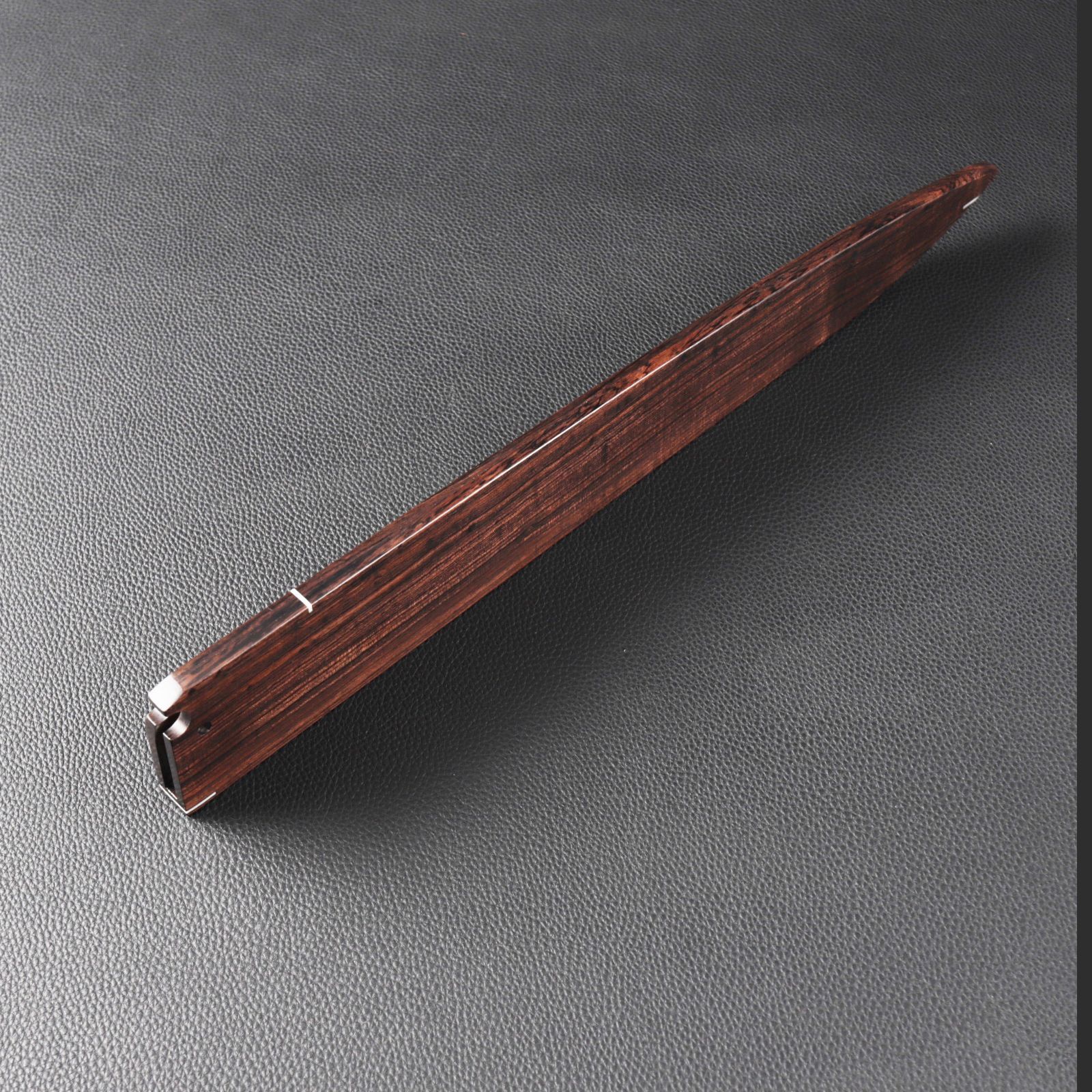 鞘 柳刃包丁専用鞘 アフリカ黒檀 尺（刃渡り300mm）サイズ専用