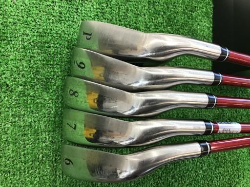 中古】 ダンロップ XXIO(2022) 5S(レッド) アイアンセット IR