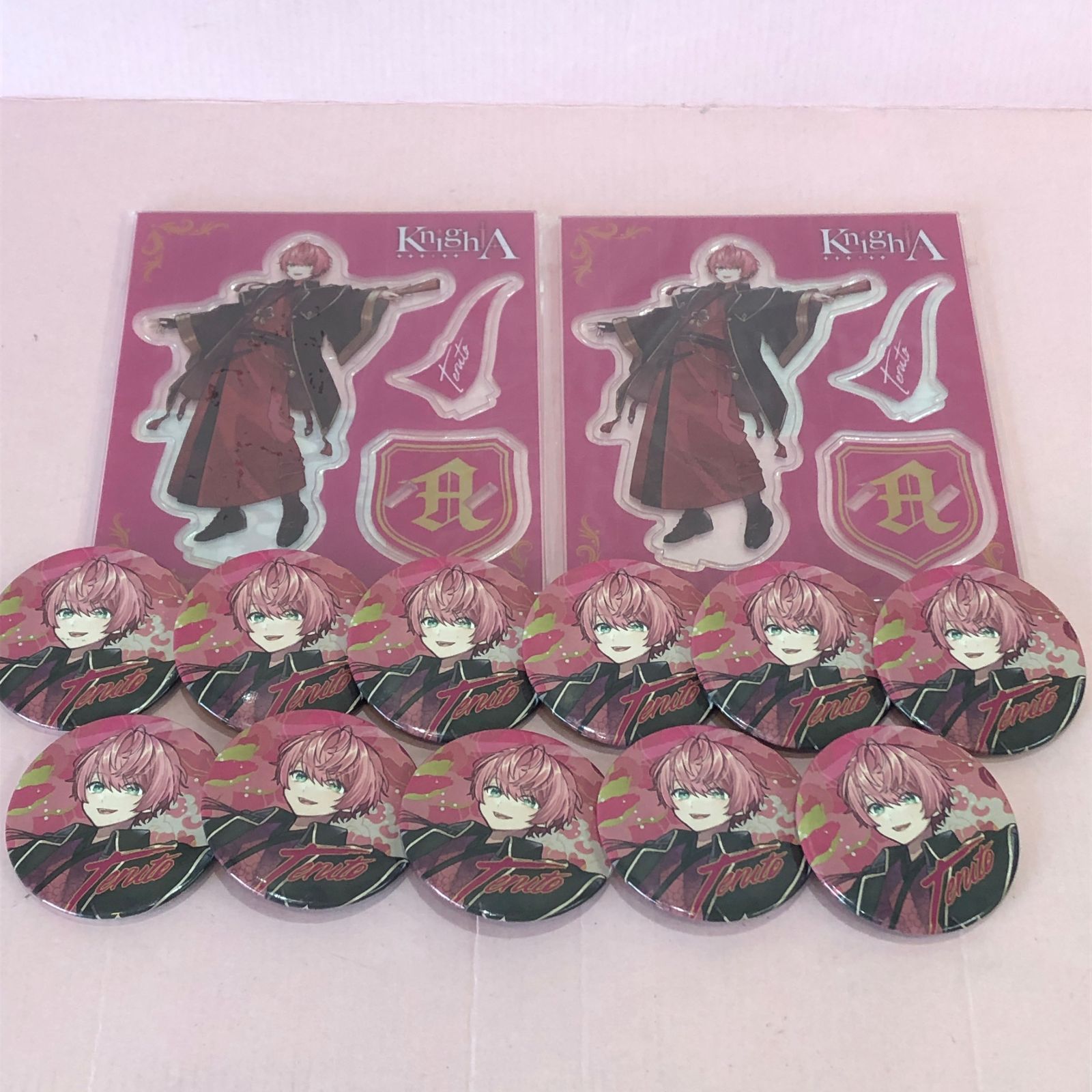 騎士A 騎士X てるとくん まとめ売り □騎士A / 騎士X 缶バッジ アクスタ てるとくん まとめ ※バラ
